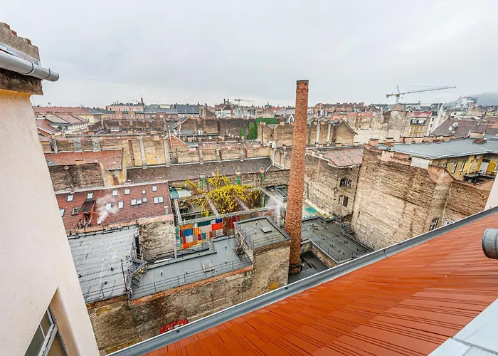 Luminosa Bright Flat With Ac Lägenhet Budapest